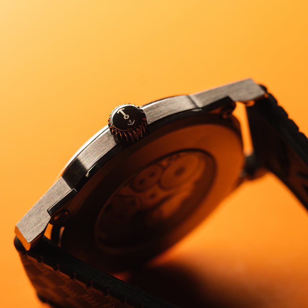 *Limited Edition* 38mm Standard Issue Field Watch: Tangerine Dial
