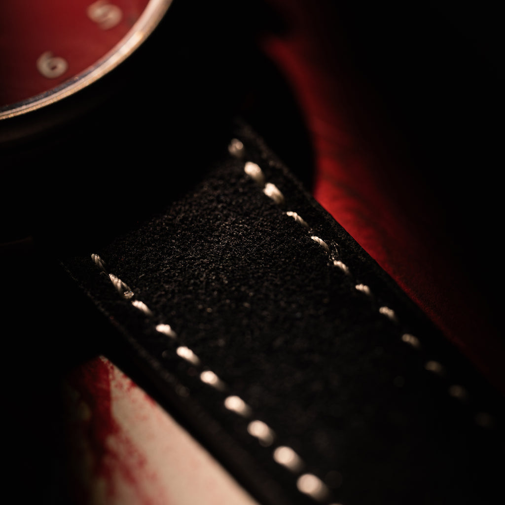 *Limited Edition* Titanium Bead-Blasted 42mm Standard Issue Field Watch: Cardinal