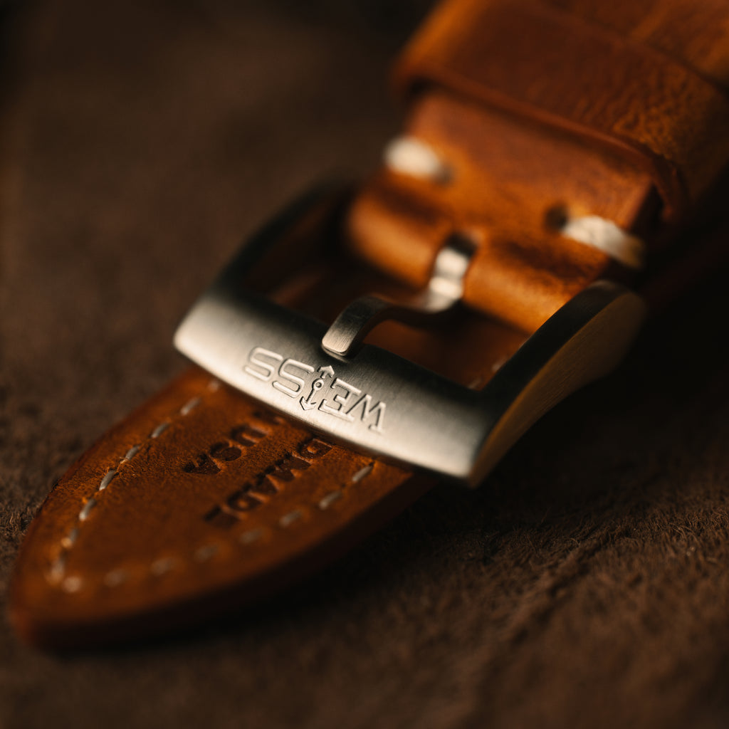 *Limited Edition* Titanium Gauge Series 42mm Standard Issue Field Watch: Arles Blue