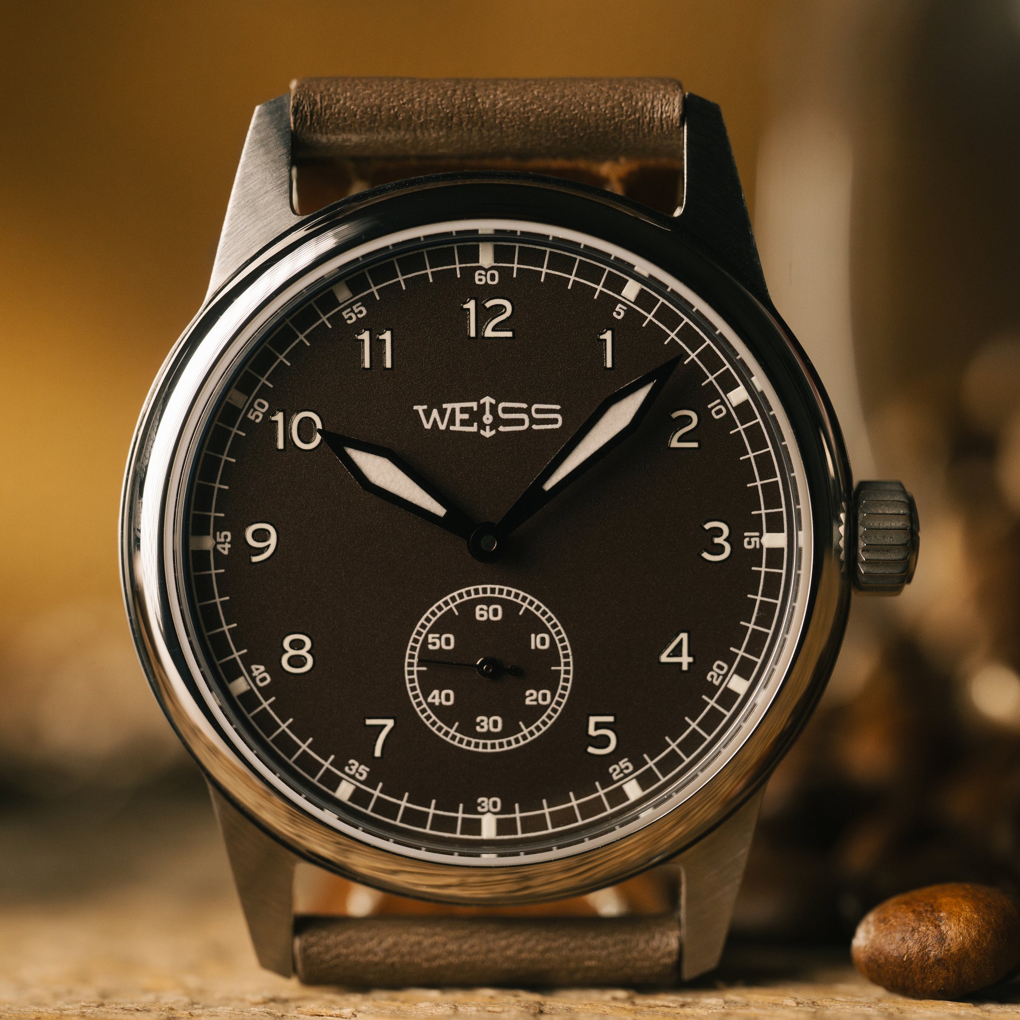 *Limited Edition* 38mm Standard Issue Field Watch: Espresso Dial
